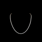 14ctw Prong Round Tennis Necklace