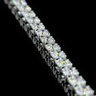 11ctw Prong Round Lariat Necklace