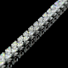 11ctw Prong Round Lariat Necklace