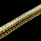 10ctw Prong Round Tennis Necklace