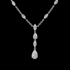 4-1/2ctw Prong Pear & Marquise Special Necklace