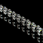 10ctw Bezel Round Tennis Necklace