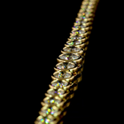 10ctw Bezel Round Riviera Tennis Necklace