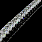 68ctw Prong Round & Marquise Tennis Necklace