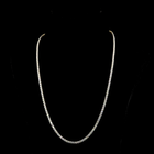 18ctw Prong Round Tennis Necklace