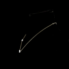 2-1/2ctw Prong Pear Station Necklace