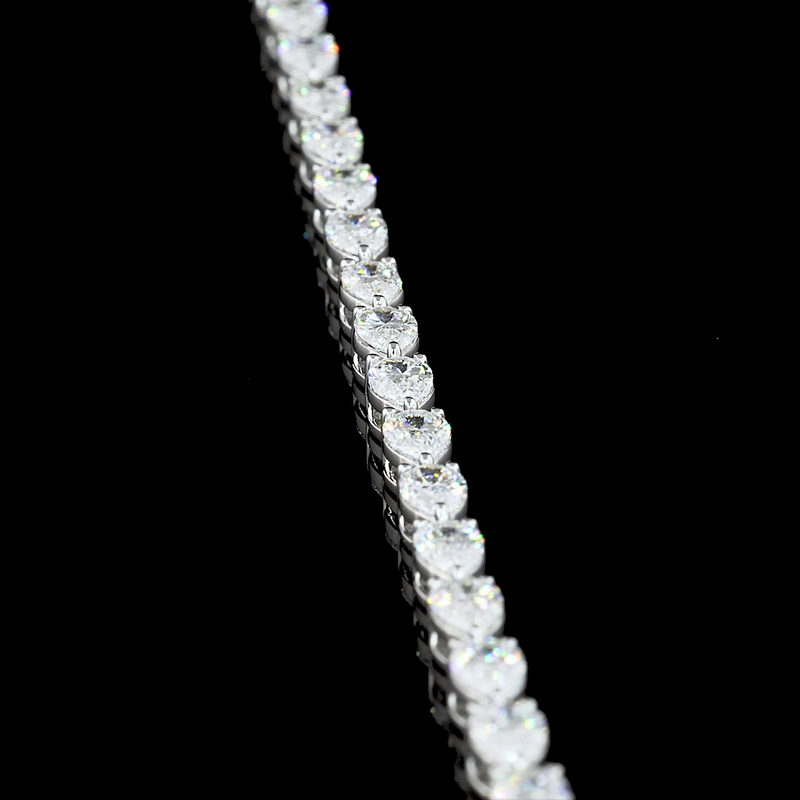 4ctw Prong East West Pear Tennis Bracelet
