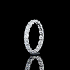 2ctw Prong Radiant 3/4 Eternity Band