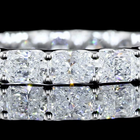 2ctw Prong Radiant 3/4 Eternity Band