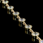 5ctw Bezel Round Station Necklace