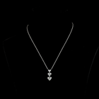 3ctw Prong East West Heart Pendant Pendant