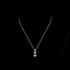 3ctw Prong East West Heart Pendant