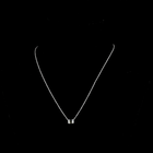 1ctw Prong East West Emerald Solitaire Pendant