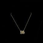 3/8ctw Prong Round Pendant Pendant