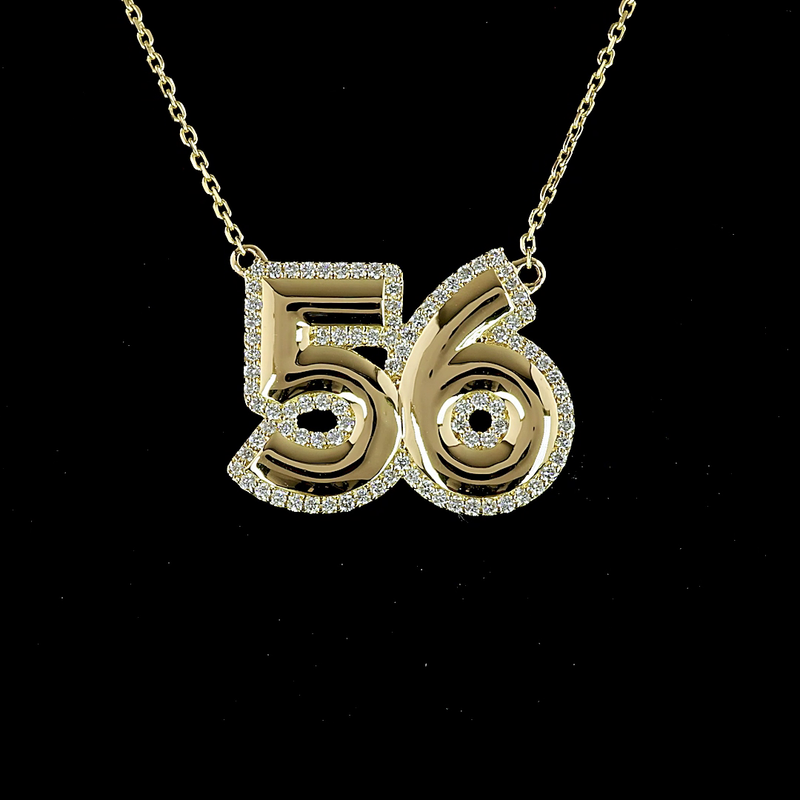 3/8ctw Prong Round Pendant