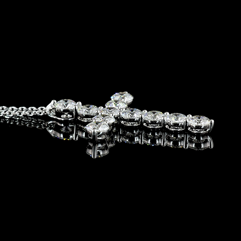 2ctw Prong Round Symbol Pendant