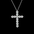 5ctw Prong Round Symbol Pendant