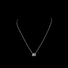 1-1/2ctw Prong Emerald & Pear Toi et Moi Pendant