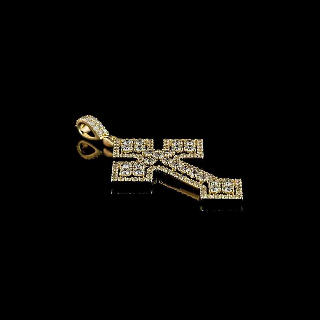 1-1/4ctw Prong Round Pendant