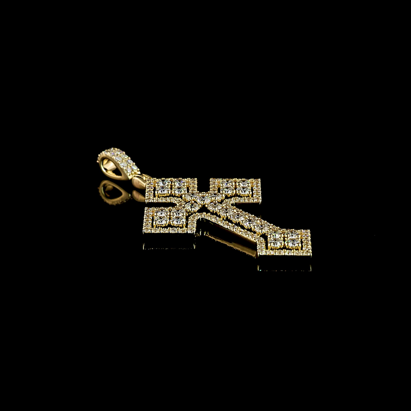 1-1/4ctw Prong Round Pendant