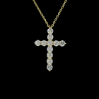 1ctw Prong Round Symbol Pendant