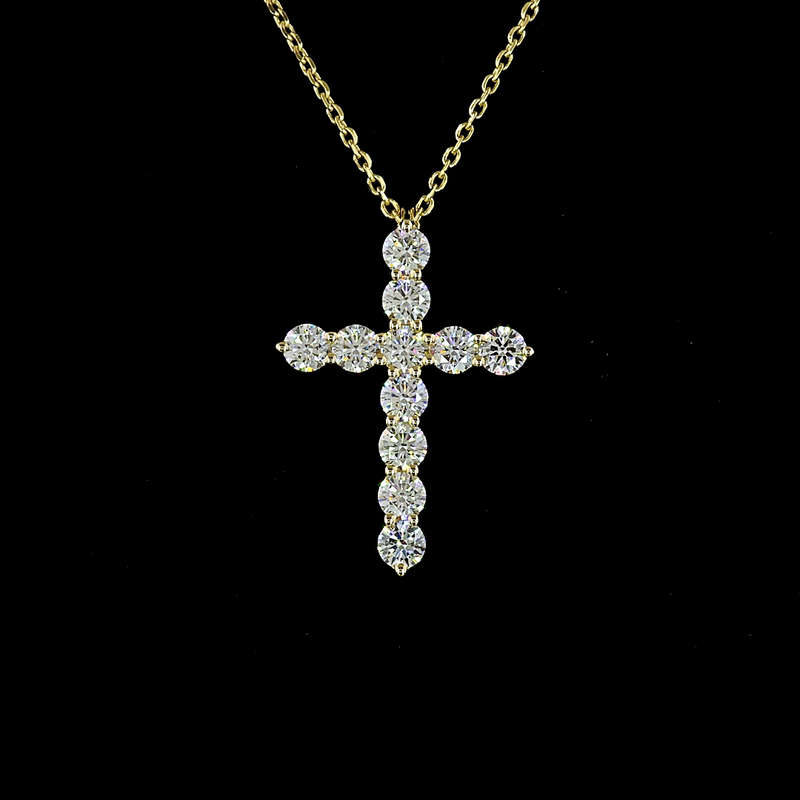 1ctw Prong Round Symbol Pendant