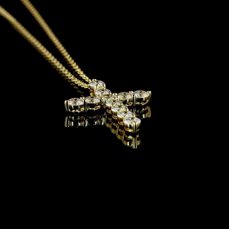 1ctw Prong Round Symbol Pendant