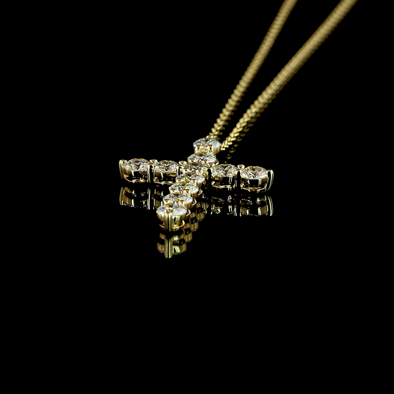 1ctw Prong Round Symbol Pendant