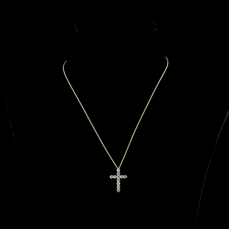 2ctw Prong Round Symbol Pendant