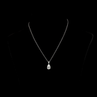 2-1/2ctw Prong East West Pear & Round Pendant Pendant