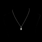 2-1/2ctw Prong East West Pear & Round Pendant
