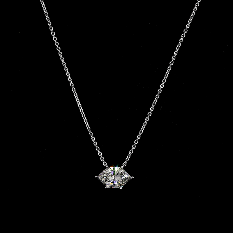 1-1/2ctw Prong Antique Marquise Solitaire Pendant
