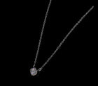 3-3/4ctw Bezel Marquise Solitaire Pendant