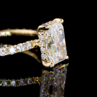 1-1/2ct Radiant Diamond Special Engagement Ring