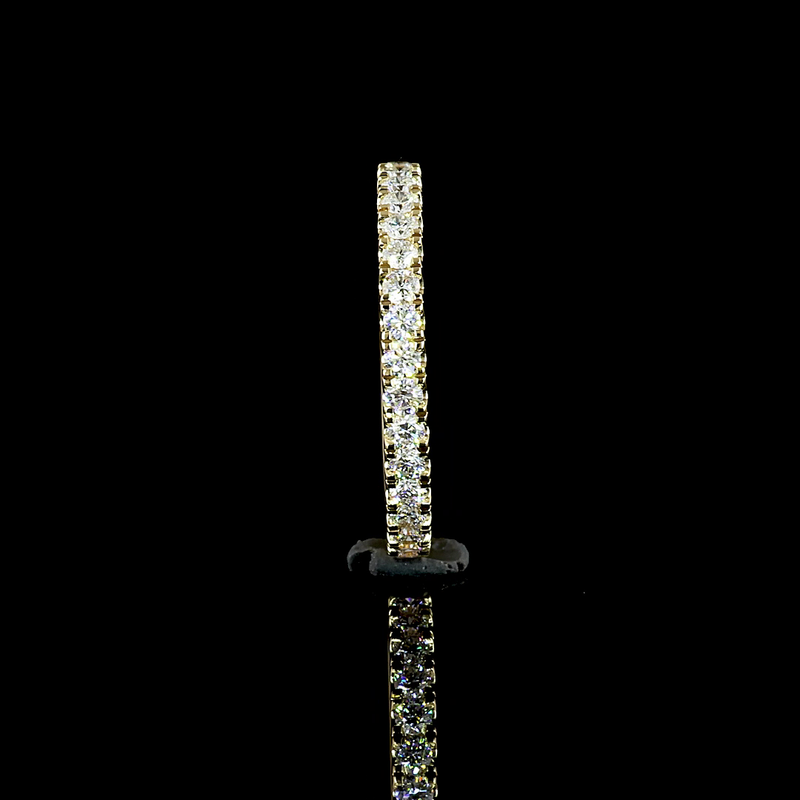 1-1/2ct Round Diamond Three Stone Engagement Ring