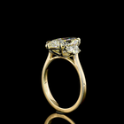 3ct Marquise Diamond 3-Stone Engagement Ring