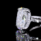 3ct Cushion Diamond Hidden Halo Engagement Ring
