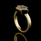3ct Step Marquise Diamond Solitaire Engagement Ring