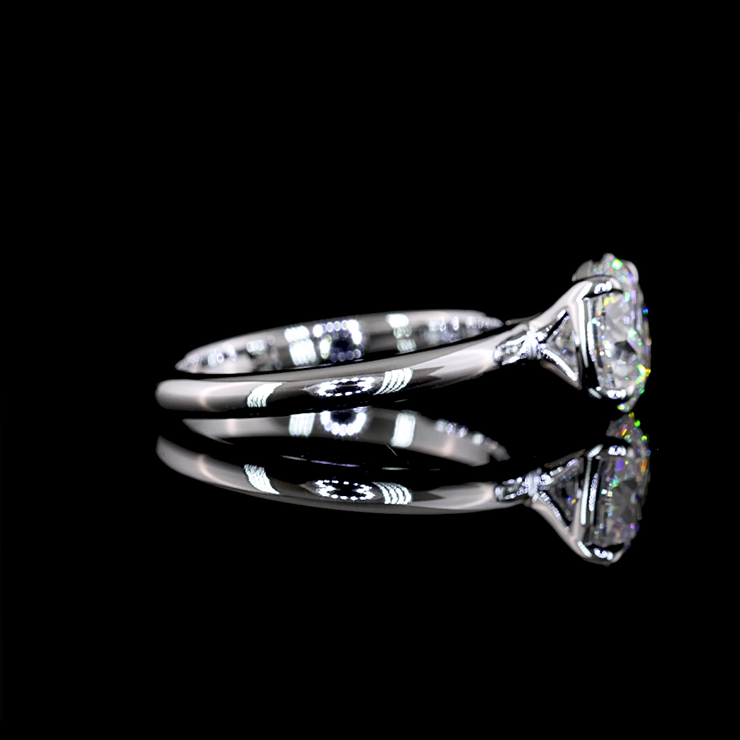2ct Round Diamond Solitaire Engagement Ring