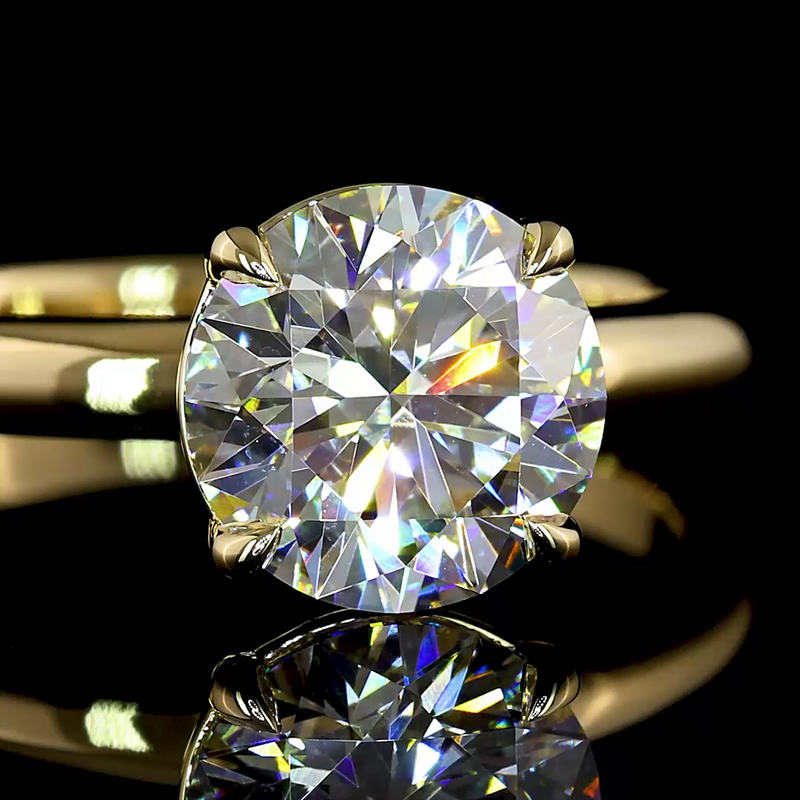 2ct Round Diamond Solitaire Engagement Ring