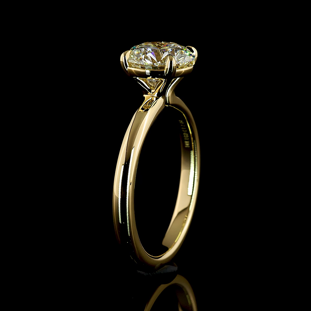 2ct Round Diamond Solitaire Engagement Ring