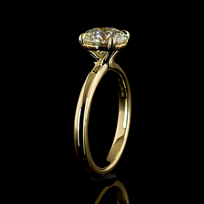2ct Round Diamond Solitaire Engagement Ring