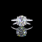 3ct Round Diamond Solitaire Engagement Ring