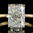 3ct Radiant Diamond Solitaire Engagement Ring