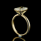 3ct Radiant Diamond Solitaire Engagement Ring