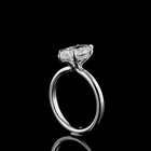 2ct Marquise Diamond Hidden Halo Engagement Ring