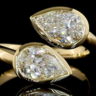 1ct Pear Diamond Special Engagement Ring