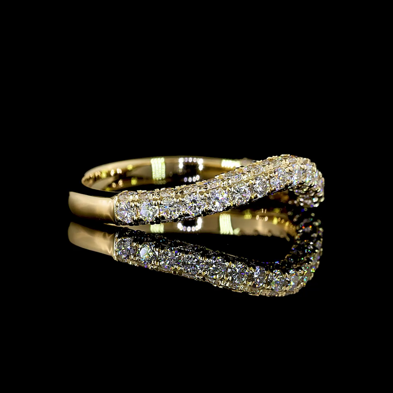 1ct Pear Special Flush Engagement Ring