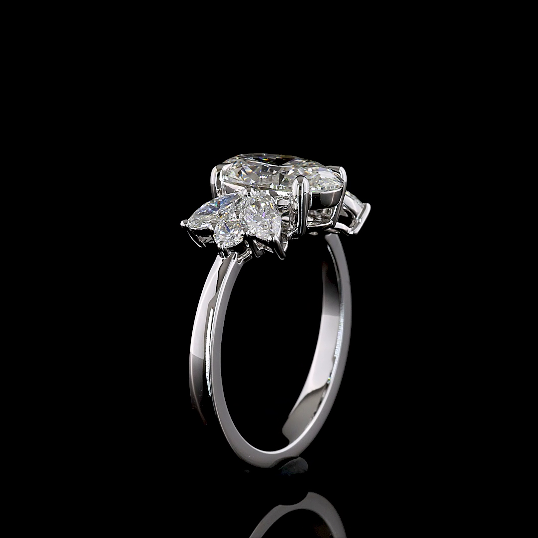 2ct Prong Oval Special Engagement Ring