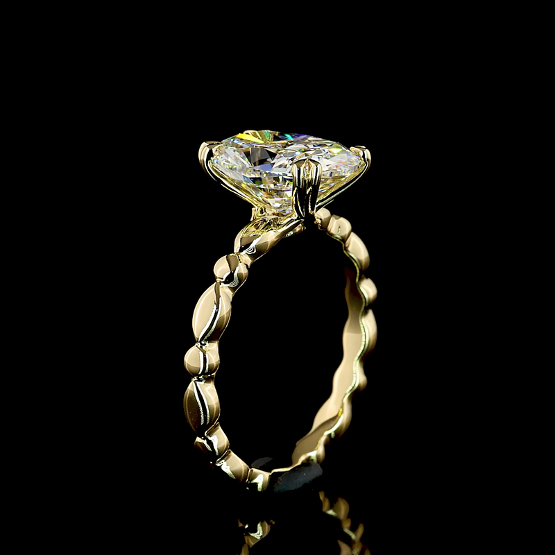 3ct Prong Cushion Special Engagement Ring